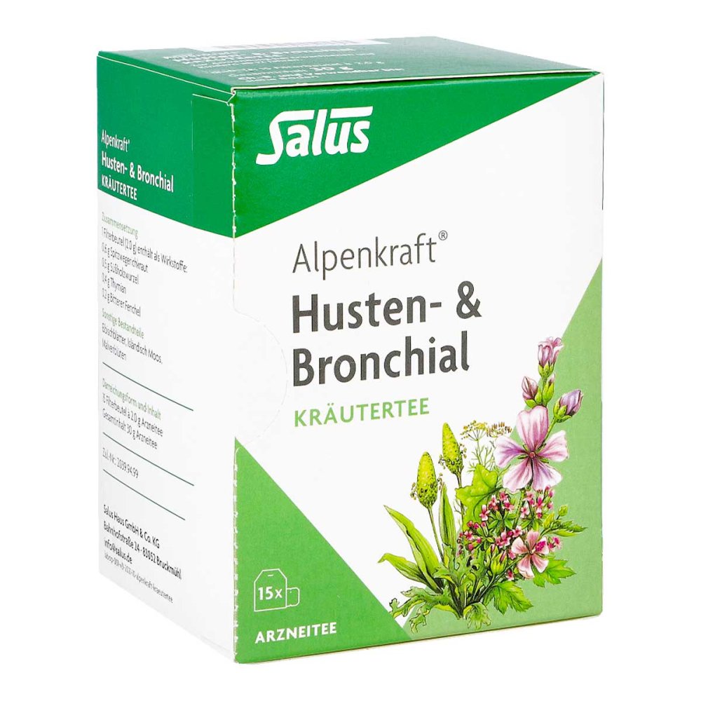 SALUS Pharma GmbH Alpenkraft Husten- & Bronchial Kräutertee Salus 17899097
