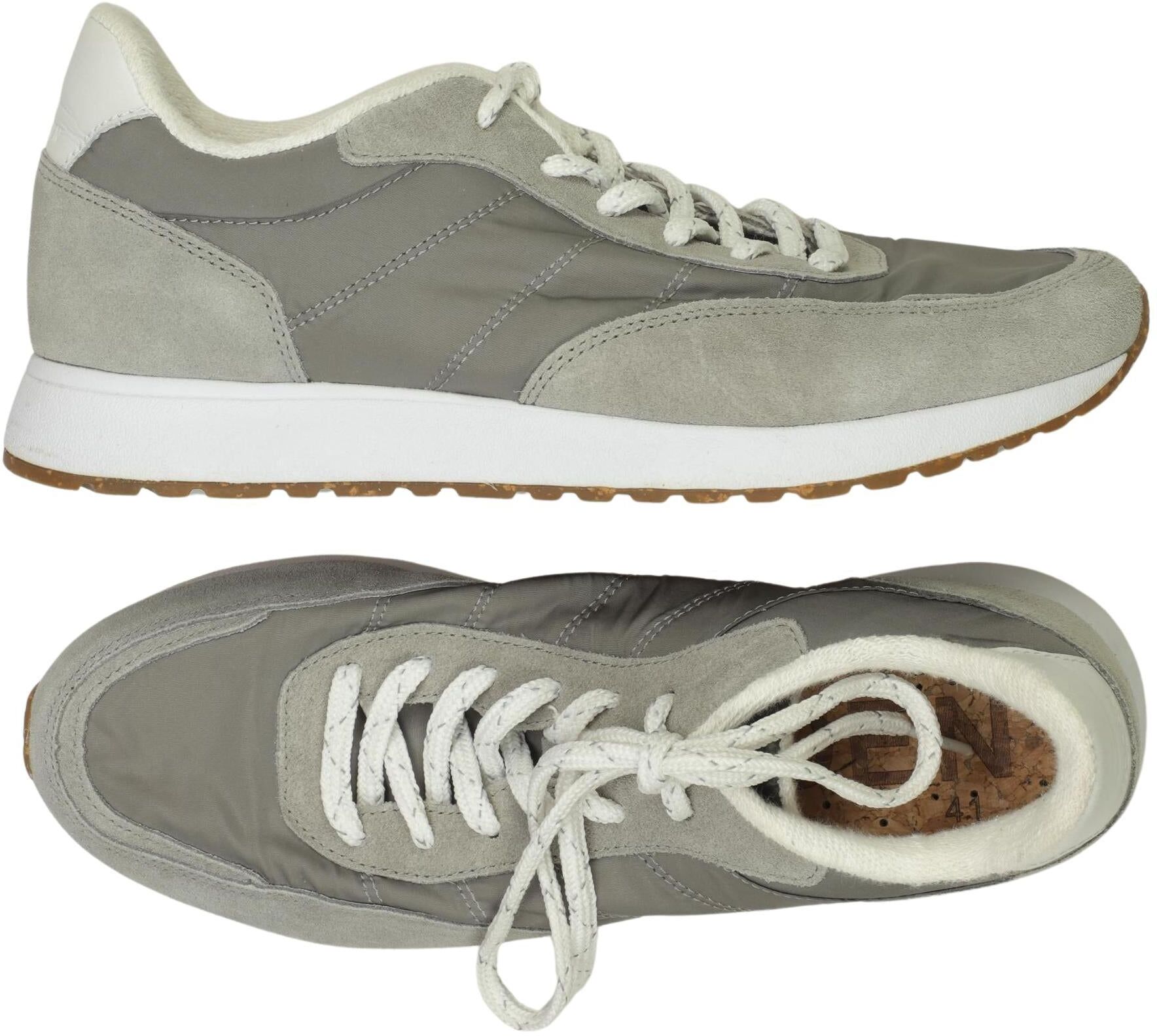 Woden Damen Sneaker, Grau, Gr. EU 41, kein / Etikett - Second Hand
