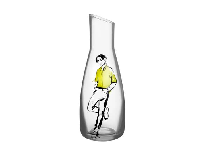 Kosta Boda Carafe All about you 1 l Welcome him