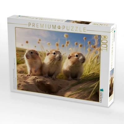 CALVENDO Puzzle Ein Motiv aus dem Kalender 'Nach Art der Lemminge' | 1000 Teile Lege-Größe 64x48cm Foto-Puzzle für glückliche Stunden
