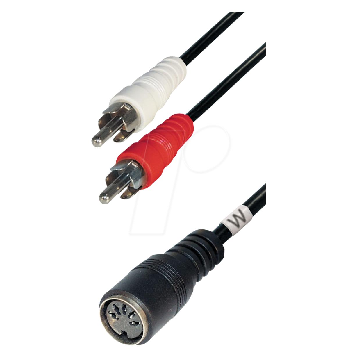 Maxtrack Verbindungskabel (0.20 m, Cinch Kabel) (MATR A34-4012386904311)