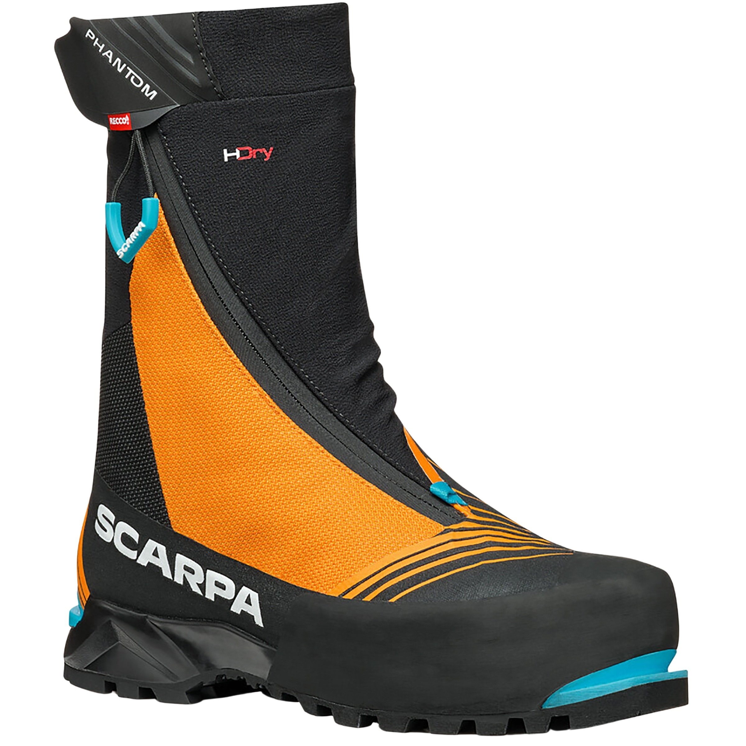 Scarpa Phantom Tech HD Bergstiefel & Expeditionsstiefel orange Größe 41 Bergsteigen | Expedition | Eisklettern | Hochtour Wasserdicht