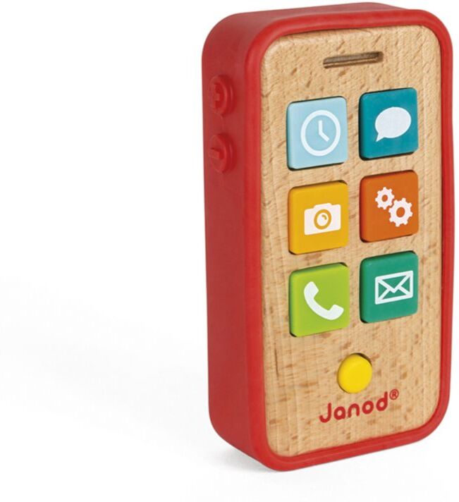 Janod Sound Telephone jouet d’éveil avec une mélodie 18m+ 1 pcs