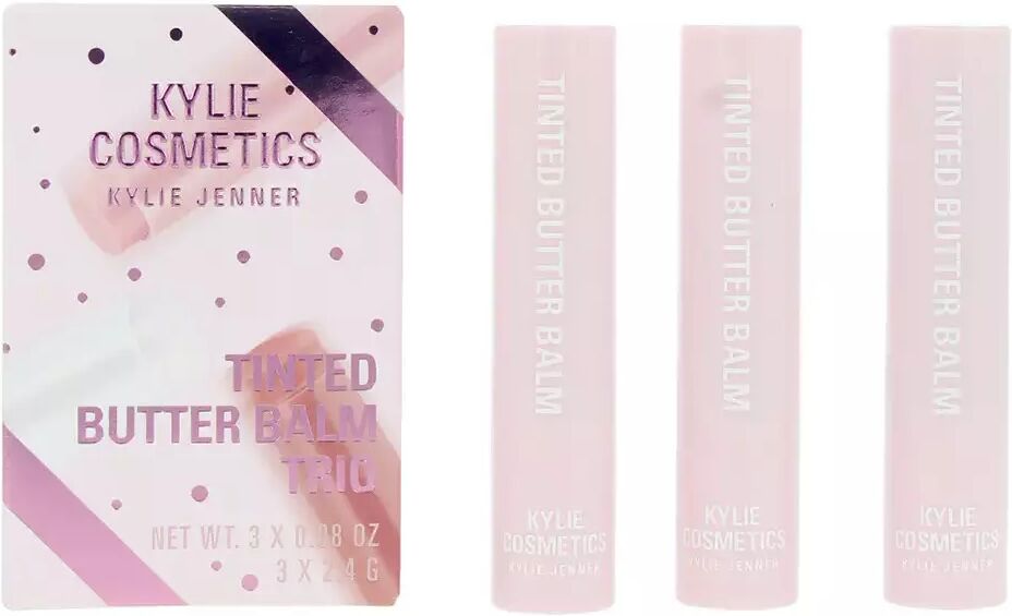Kylie Cosmetics Tinted Butter Balm Snow Kisses + Icy Rose + Toasted