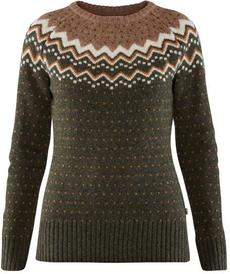 Fjällräven Övik Knit Sweater Womens, Deep Forest