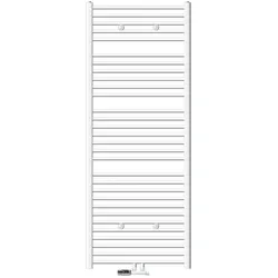 BADHEIZKÖRPER Sahara 750x1800 mm Weiß gebogen mit Ventil Eckform