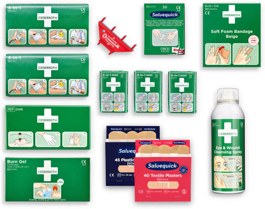 Cederroth Refill Kit   Til Førstehjælpsstation