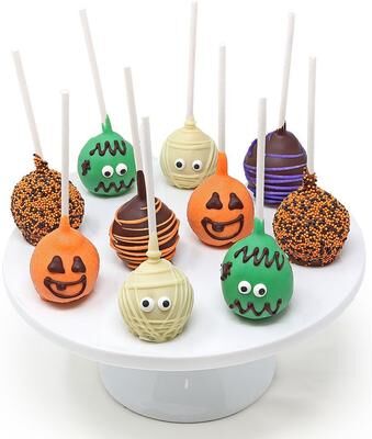 From You Flowers Halloween Pumpkins & Mummies Cake Pops