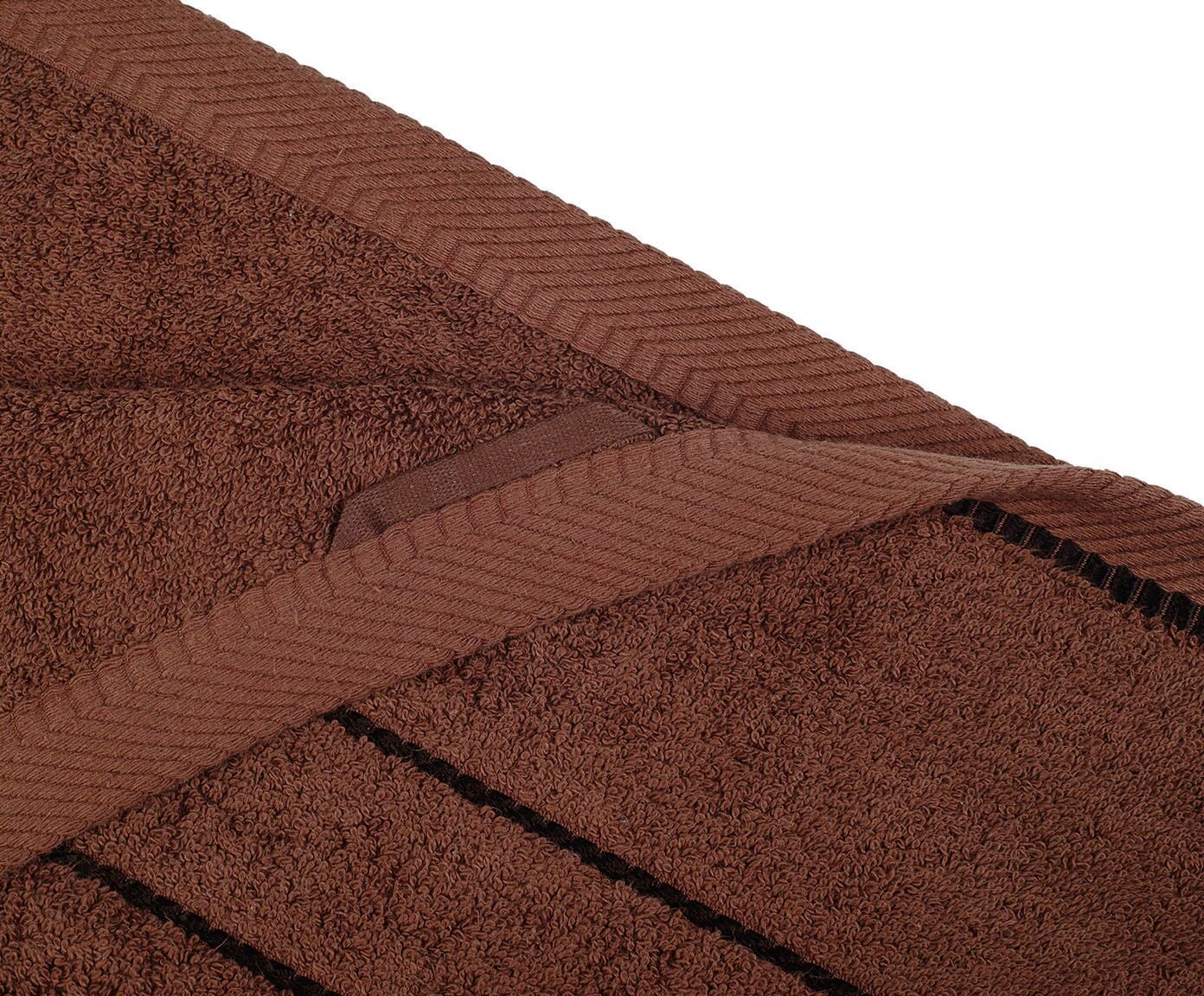Duschtuch GÖZZE "Berlin", braun (schokolade), B:70cm L:140cm, Frottier, Obermaterial: 100% Baumwolle, Handtücher, Duschtuch schokolade B/L: 70cmx140cm, 1 Stk., Frottier