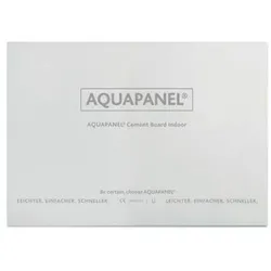 AQUAPANEL Cement Board Indoor 125 x 90 x 1,25 cm - 1 Platte (1,125 m2)