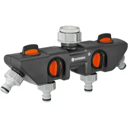 Gardena, Schlauchanschluss + Schlauchverbinder, 4-Wege-Verteiler (4 Wege Verteiler)