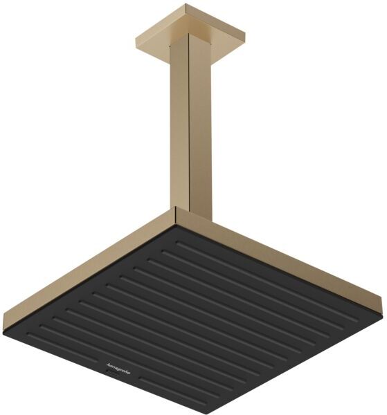 Hansgrohe Deckenanschluss 24339140 300mm, brushed bronze