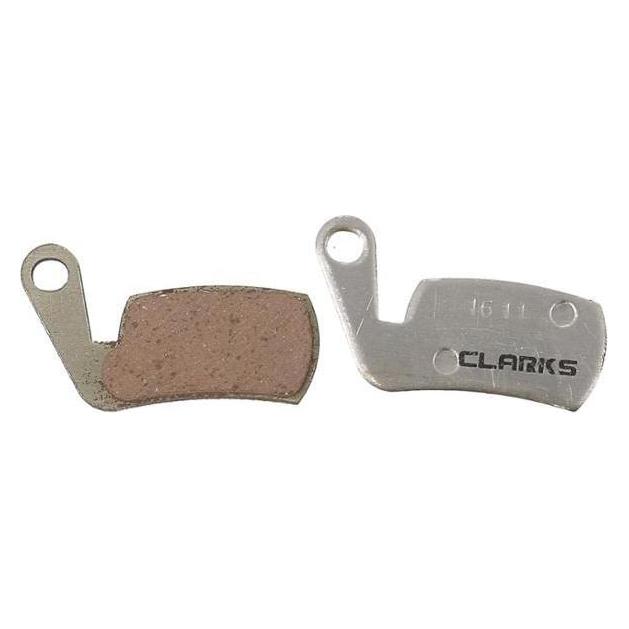 Clarks Bremsen Semi-Metallische Bremsbeläge, grau (Magura, Semi-Metallisch) (CLA-VRS815)