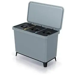 Prosperplast SYSTEMA Katzentoilette - flach grau<, Abfalleimer, Blau