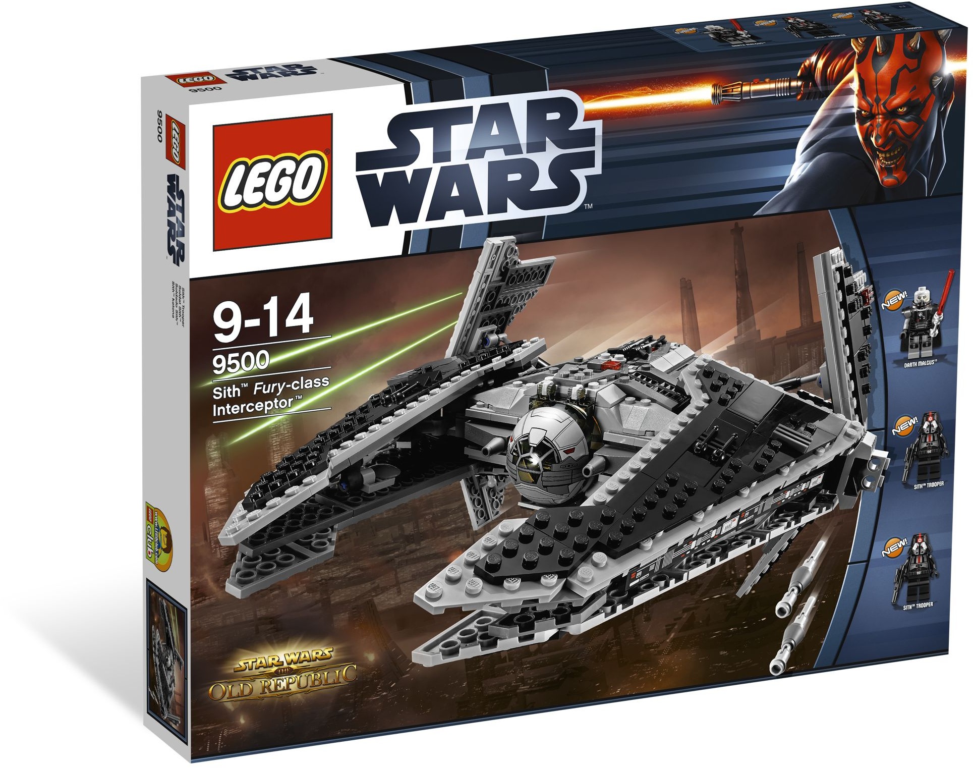 LEGO Star Wars 9500 - Sith Fury - Class Interceptor