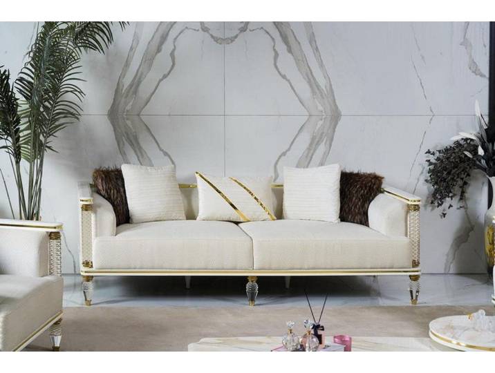 JVmoebel 3-Sitzer Praktisches Sofa mit eleganten Proportionen und weicher Polsterung, 1 Teile, Made in Europa