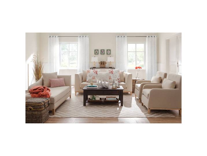 Couchtisch Valmer II 110 x 45 x 60cm Braun/Kiefer Havanna