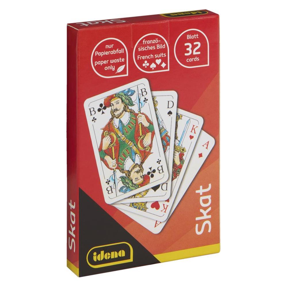 Idena Spielkarten Skat Französisches Bild 32 Blatt (Deutsch, 3 - 4 Spieler) (52437903)