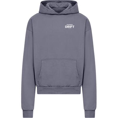 Kapuzenpullover MISTERTEE "MisterTee The Perfect Drift Ultra Heavy Cotton Box Hoody", Herren, Gr. XS, grau (vintageblau), 100% Baumwolle, mehrfarbig, oversize, ohne Ausschnitt, Pullover Kapuzenpullover