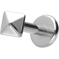 Titan Labret mit Push Fit PYRAMIDE