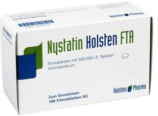 Holsten Pharma Nystatin Holsten Filmtabletten 100 St