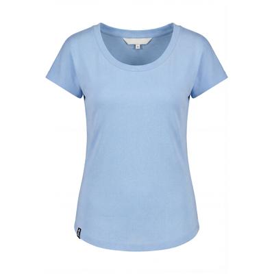 Rundhalsshirt ALIFE & KICKIN, Damen, Gr. M, blau (fjord), 100% Baumwolle (Bio), Rundhals, Shirts Rundhalsshirt