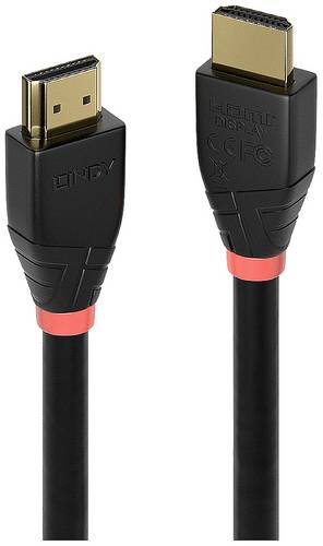 LINDY Anschlusskabel HDMI-A Stecker, HDMI-A Stecker 30.00m Schwarz 41075 4K UHD HDMI-Kabel