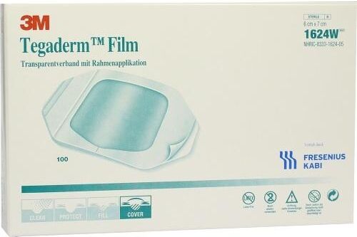 Tegaderm Film 6x7cm 1624w