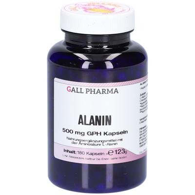 Alanin 500 mg GPH Kapseln 180 St