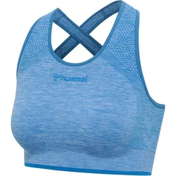 hummel hmlMT UNA Seamless Funktionsshirt Damen 8570 - marina melange XS