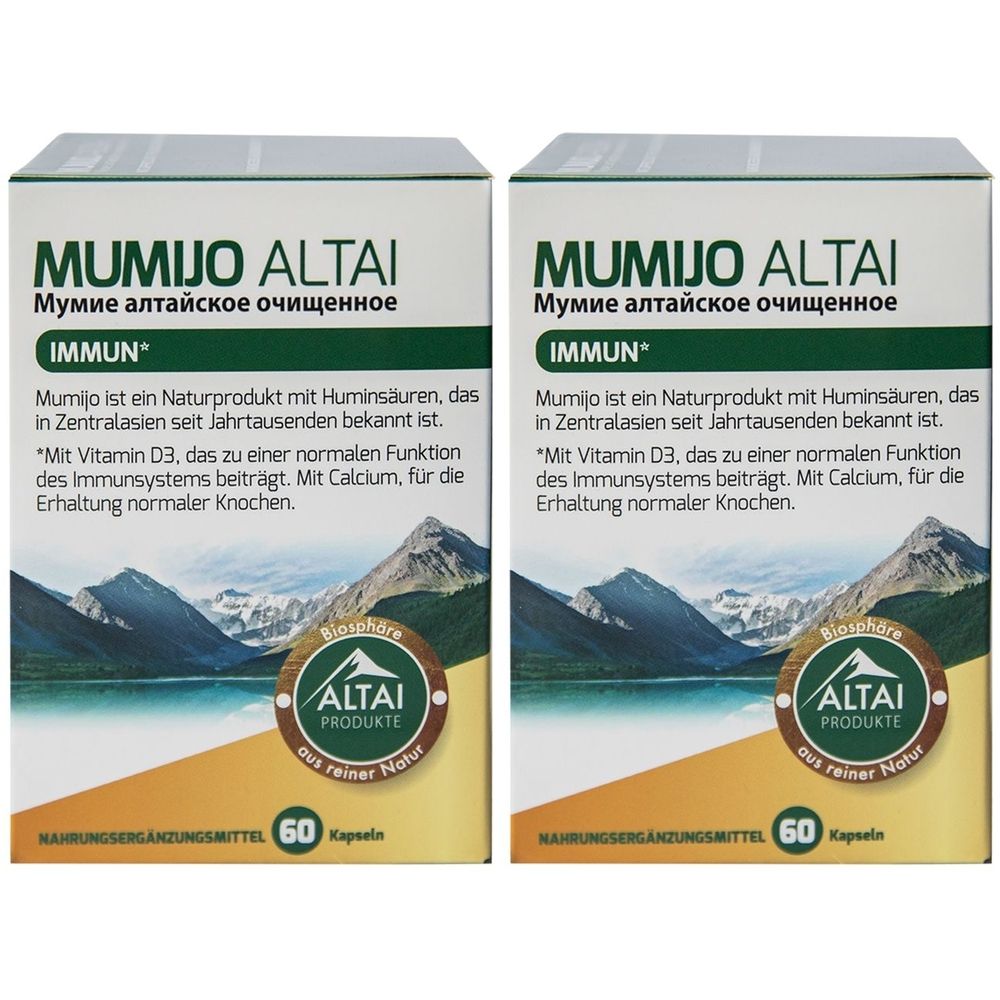 Mumijo Altai Kapseln 2x 2x60 St