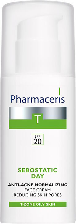 Pharmaceris T Sebostatic Day normaliserende og matterende anti-akne dagcreme SPF 20 50 ml