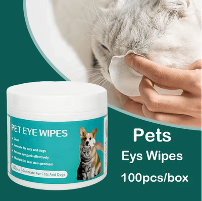 Inspire Picks 100PCS Pet Tear Stain Remover Wipes Gentle Eye Cleaning Wipes For Cats & Dogs 100PCS Pet Tear Stain Remover Wipes Gentle Eye Cleaning Wipes For Cats & Dogs