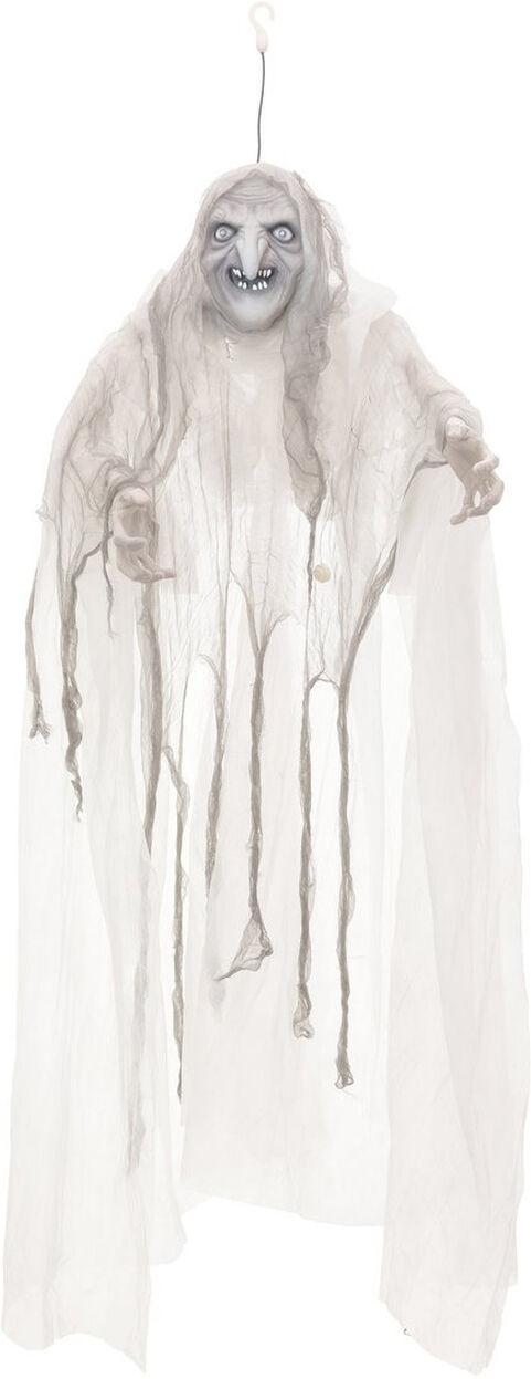 Europalms Halloween Hexe, Weiß, 170x50x20cm