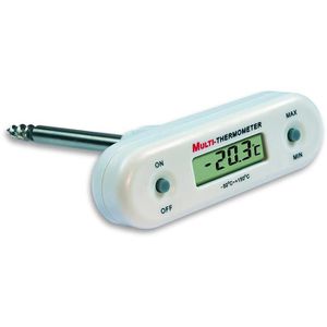 TFA Einstichthermometer 30.1056.02, digital, -50 bis 150°C, HACCP, T-Form, Eindrehspitze 12 cm