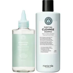 Maria Nila Purifying Cleanse Serum & Shampoo Bundle
