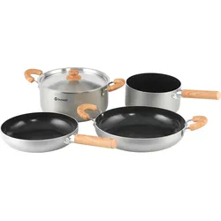 Outwell Feast Ceramic Set XL  Kochgeschirr Set mit 26er Pfanne induktionsfähig