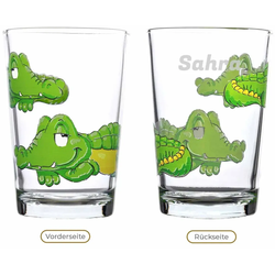 Kinderbecher Happy Zoo mit Gravur 3er Set