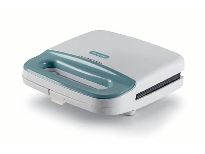 Ariete Breakfast 1971 Elektro-Toaster, Sandwich- und Sandwichplatte, feste Grillplatten mit Antihaftbeschichtung, vertikal, 750 W, Weiß