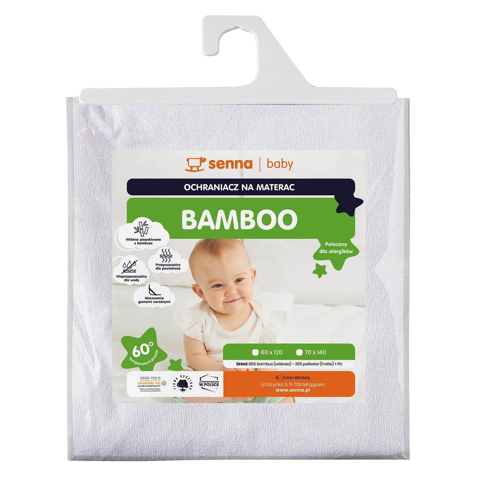 BAMBUS-MATRATZENSCHUTZ 60X120 (120 x 60 cm) (SEN000017)