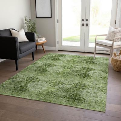 Addison Rugs Machine Washable Indoor/ Outdoor Vintage Medallions Chantille Rug