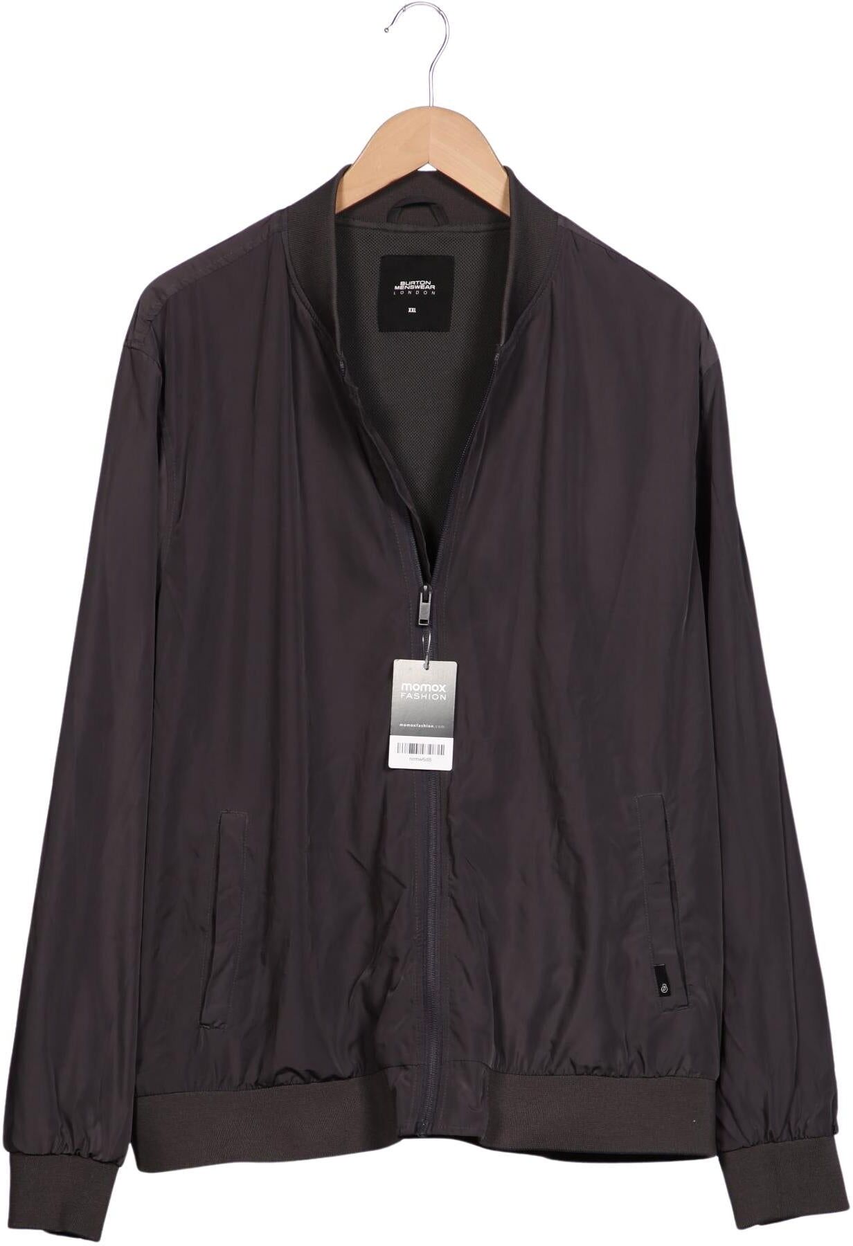 Burton London Burton  London Herren Jacke, Grau, Gr. Xxl, Synthetik - Second Hand