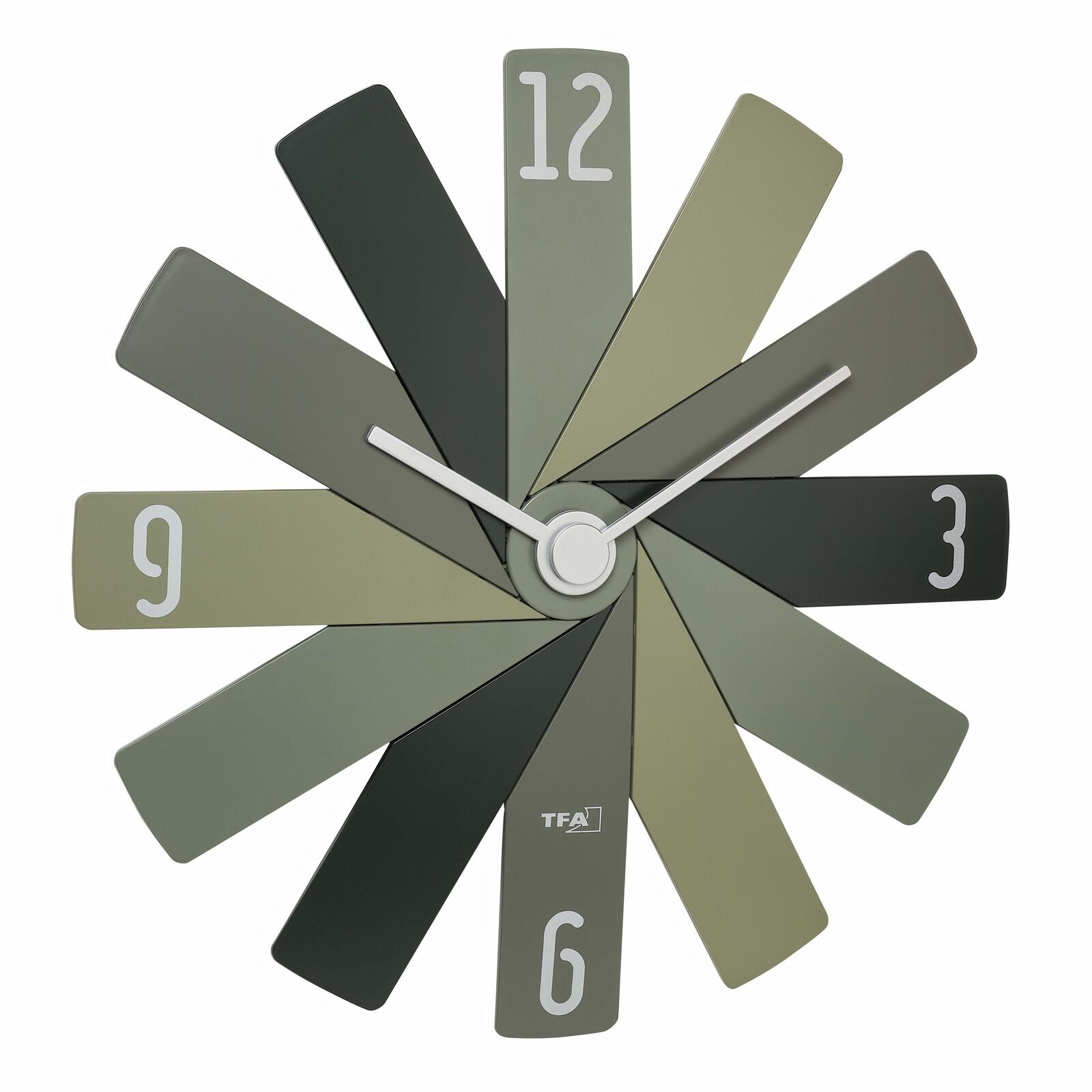 TFA® Wanduhr 60.3020 CLOCK IN THE BOX grün 60.3020.04
