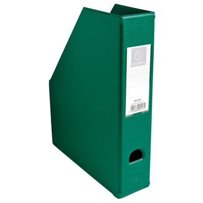 Exacompta Stehsammler aus festem PP 2mm, Rücken 70mm mit aufgeklebtem Etikettenhalter und Griffloch, 23x31cm