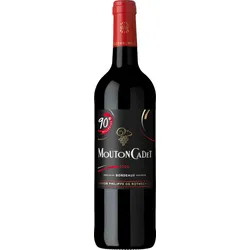 Mouton Cadet Rouge ’90e Millésime’ - ab 3 Flaschen in der Holzkiste