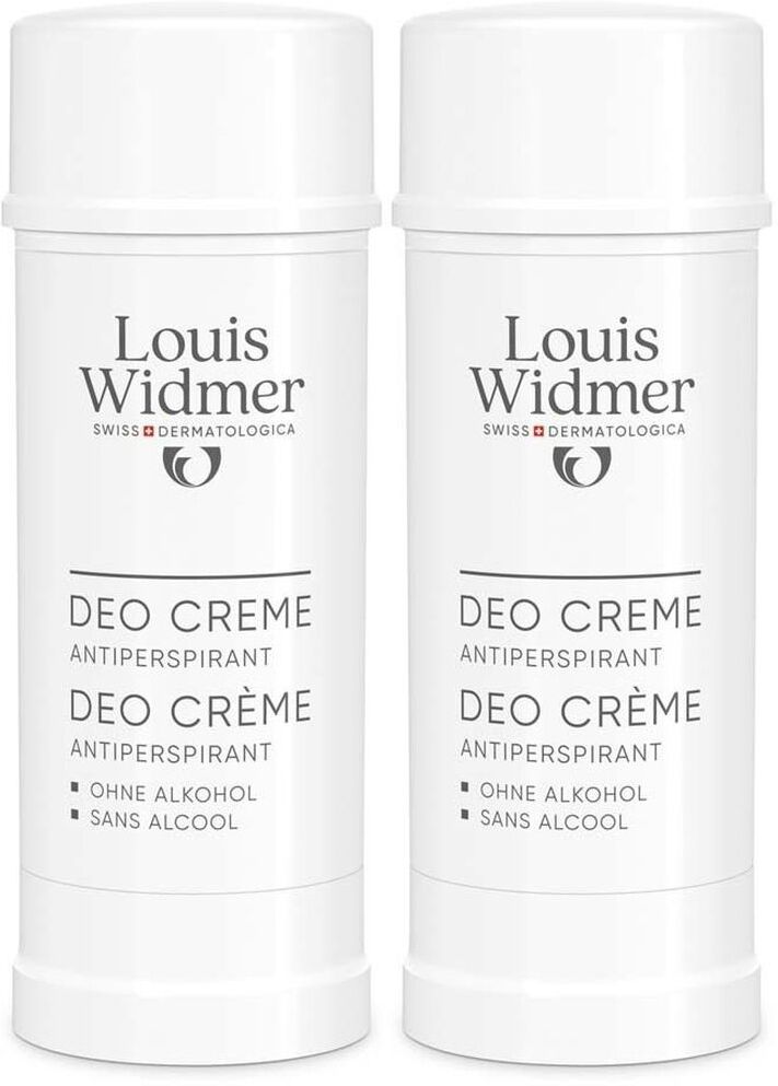 Louis Widmer Widmer Deo Creme Antiperspirant o.P. 2x 2x40 ml