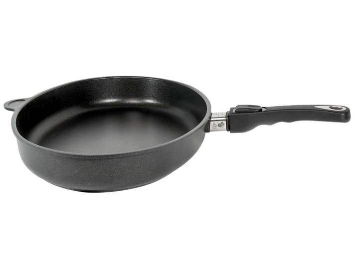 AMT Fischpfanne Ø27cm, schwarz, Aluguss