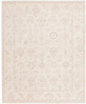 SAFAVIEH Couture Hand-Knotted Oushak Leonilia Traditional Wool Rug