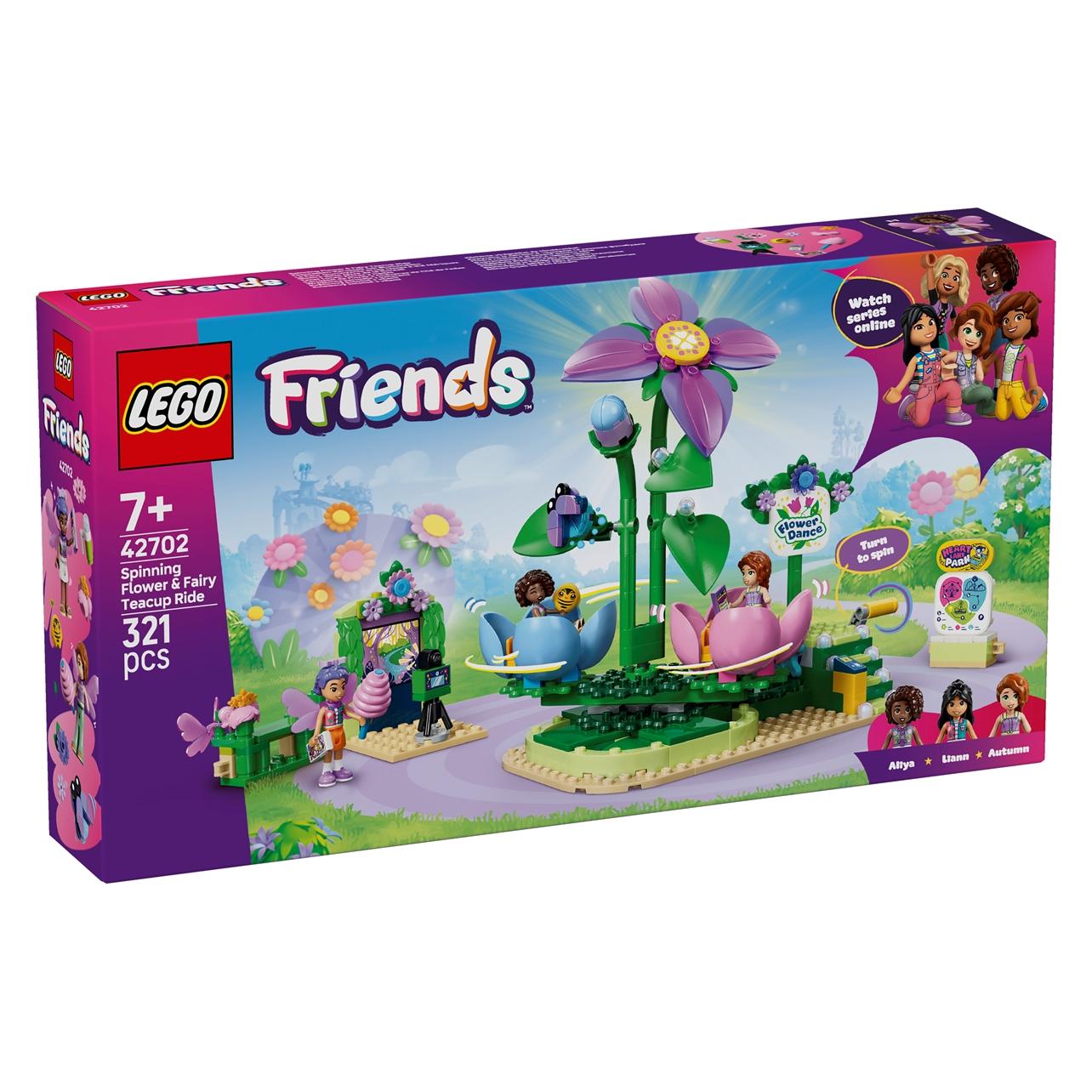 LEGO Feentassen-Karussell mit Blumendeko (42702, LEGO Friends) (42702)