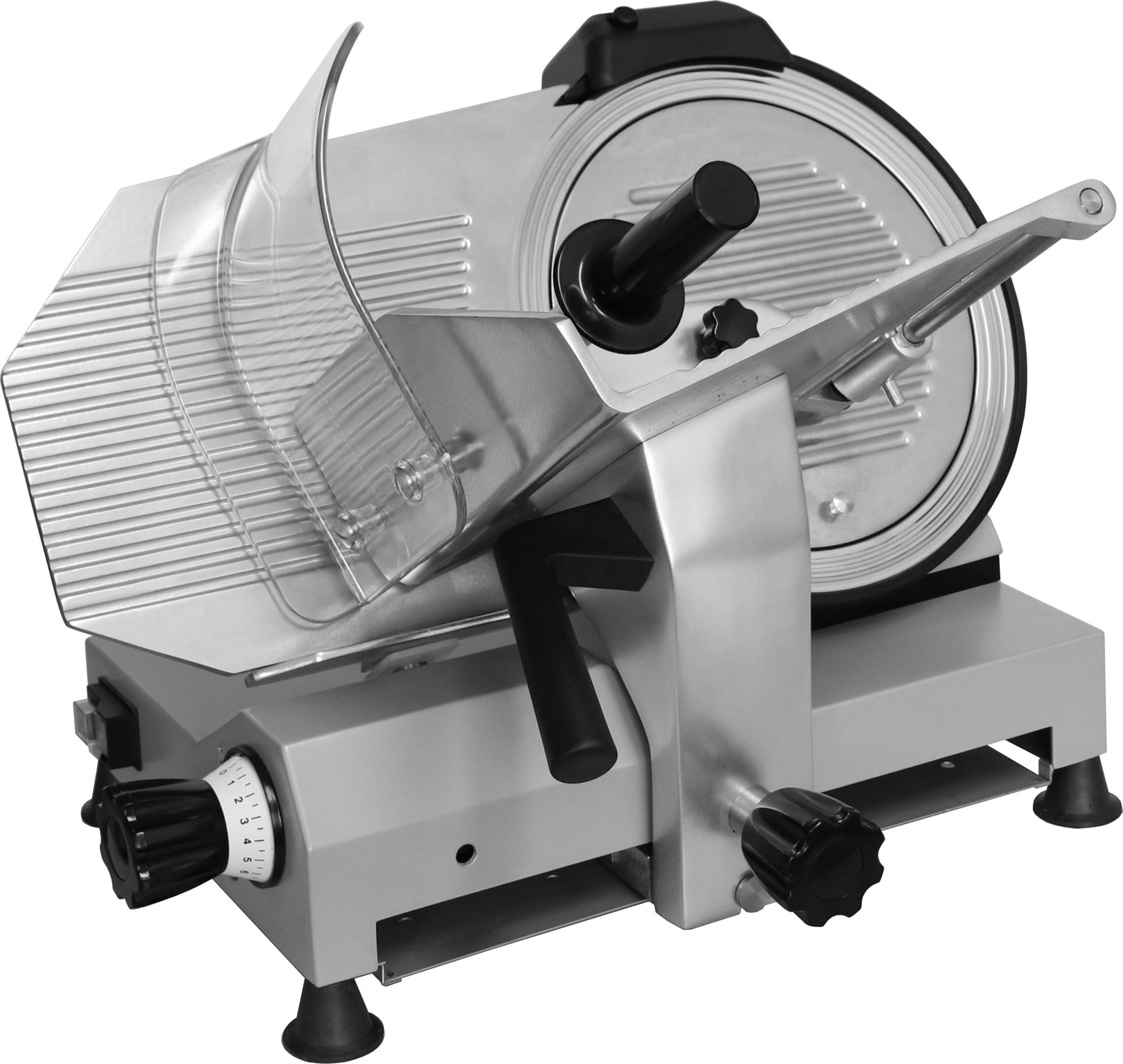 Celme - PRO 300-XL Aufschnittmaschine - Antihaftbeschichteter Stahl - 300 mm Klinge - 47×57×47 cm - Professionelle Leistung und Haltbarkeit